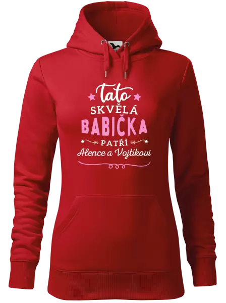 Dámská mikina Tato skvělá babička patří