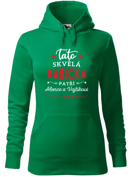 Dámská mikina Tato skvělá babička patří