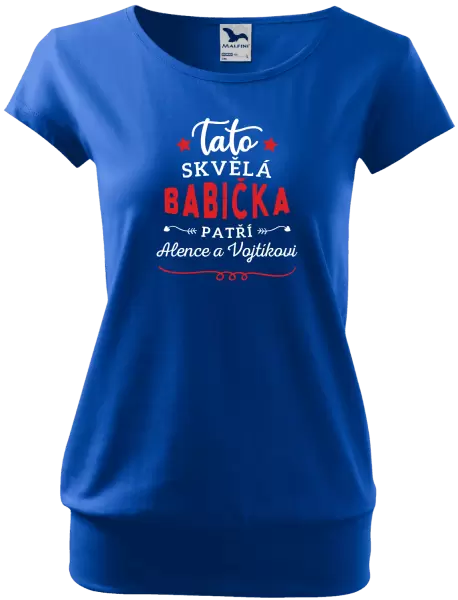 Dámské tričko Tato skvělá babička patří