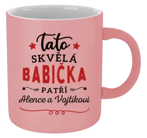 Metalický hrnek Tato skvělá babička patří