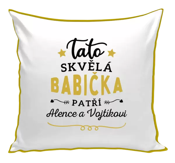 Polštář Tato skvělá babička patří