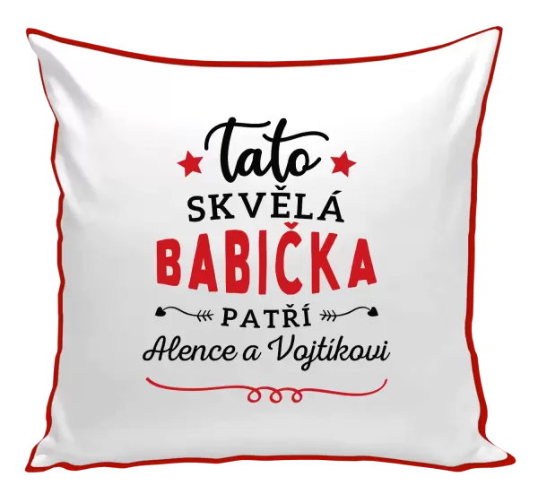 Polštář Tato skvělá babička patří