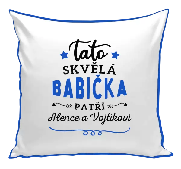 Polštář Tato skvělá babička patří
