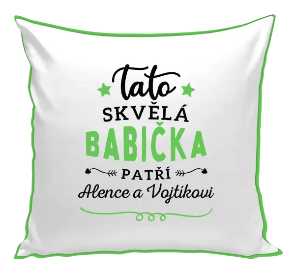 Polštář Tato skvělá babička patří