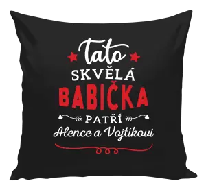 Polštář Tato skvělá babička patří