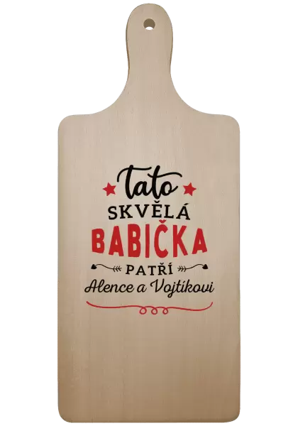 Prkénko Tato skvělá babička patří