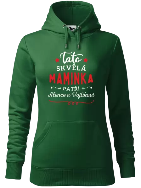 Dámská mikina Tato skvělá maminka patří