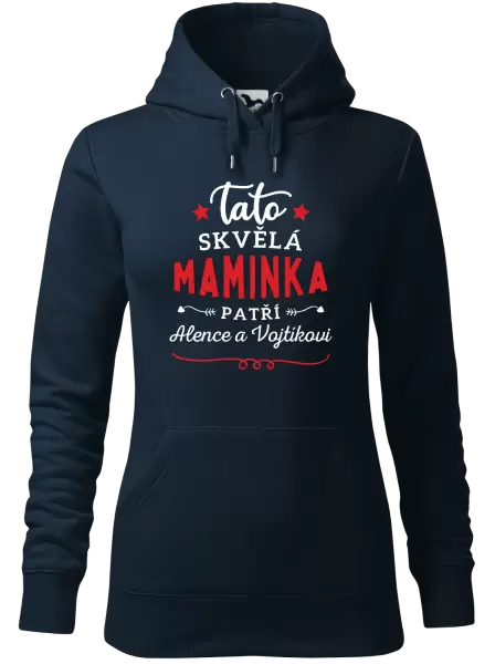 Dámská mikina Tato skvělá maminka patří