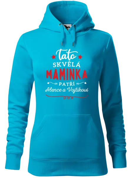 Dámská mikina Tato skvělá maminka patří