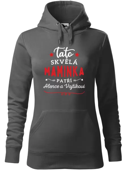 Dámská mikina Tato skvělá maminka patří