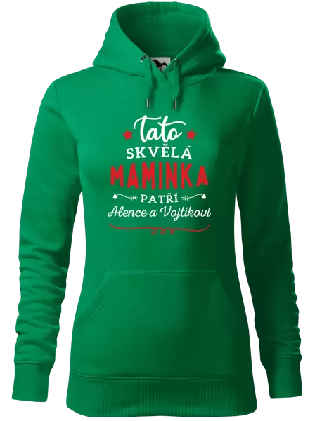 Dámská mikina Tato skvělá maminka patří