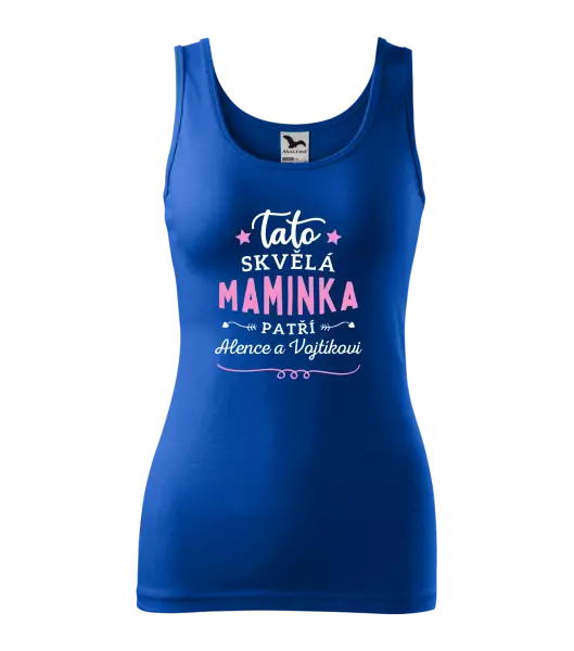 Dámské tílko Tato skvělá maminka patří