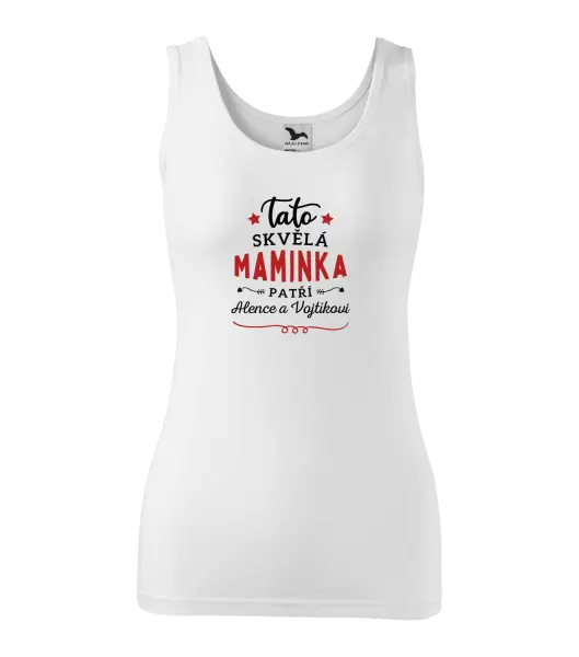 Dámské tílko Tato skvělá maminka patří
