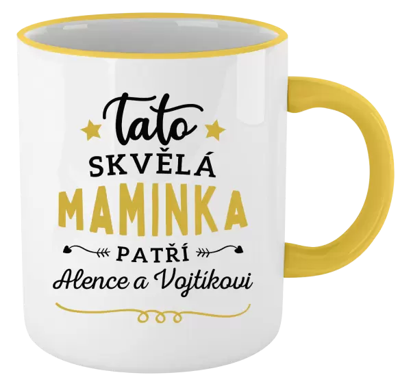 Hrnek Tato skvělá maminka patří