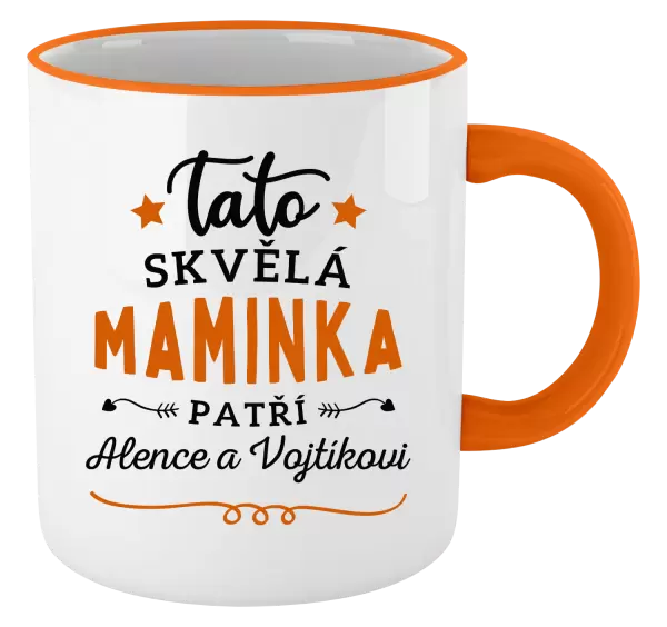 Hrnek Tato skvělá maminka patří