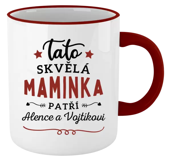 Hrnek Tato skvělá maminka patří