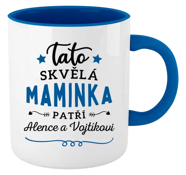 Hrnek Tato skvělá maminka patří 
