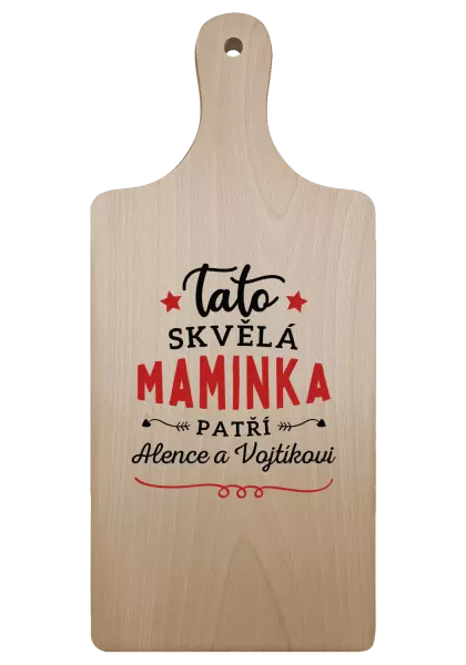 Prkénko Tato skvělá maminka patří