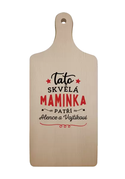 Prkénko Tato skvělá maminka patří