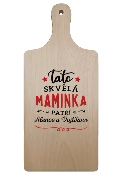 Prkénko Tato skvělá maminka patří