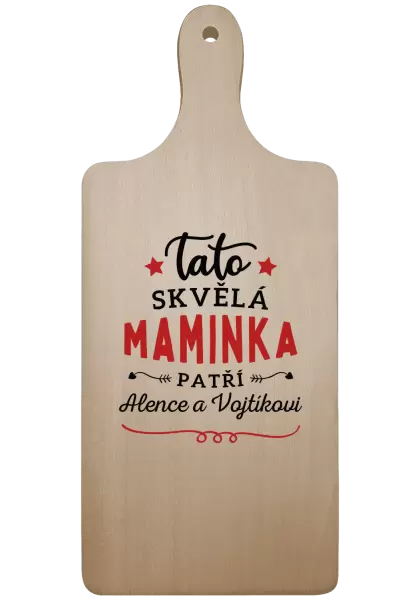 Prkénko Tato skvělá maminka patří