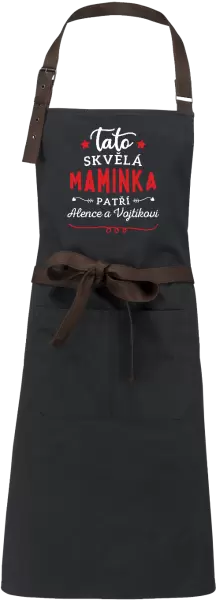 Zástěra Tato skvělá maminka patří