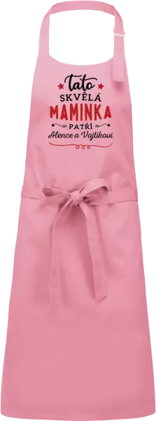 Zástěra Tato skvělá maminka patří