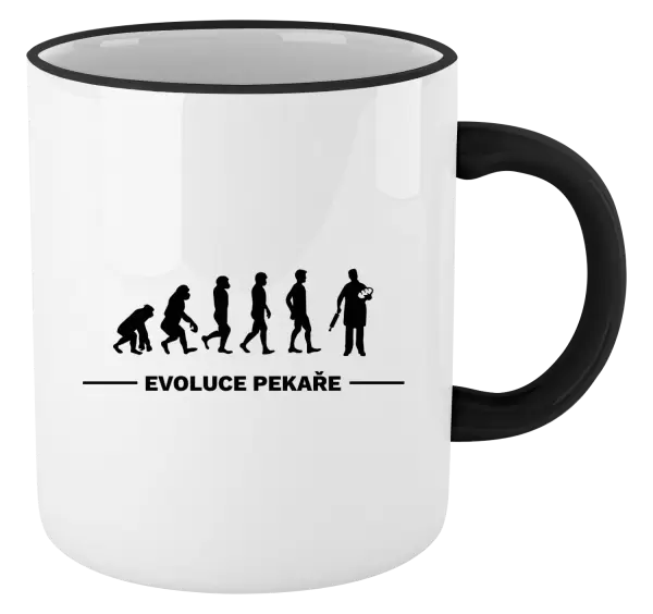 Hrnek Evoluce - pekař
