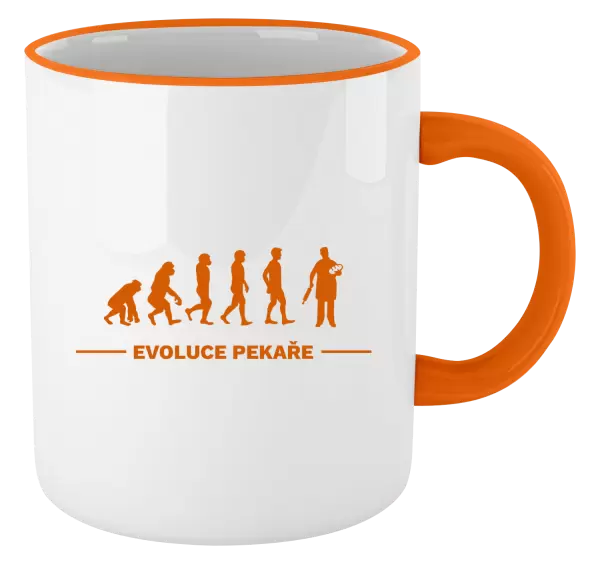 Hrnek Evoluce - pekař