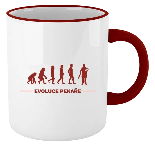 Hrnek Evoluce - pekař