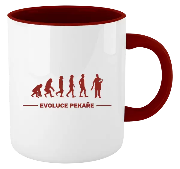 Hrnek Evoluce - pekař