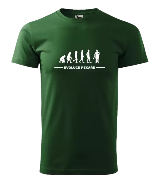 Pánské tričko Evoluce - pekař