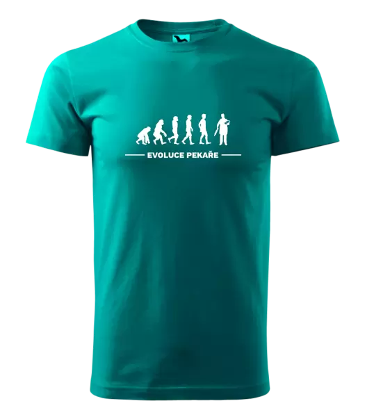 Pánské tričko Evoluce - pekař