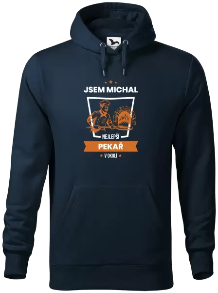 Pánská mikina Nejlepší v okolí - pekař