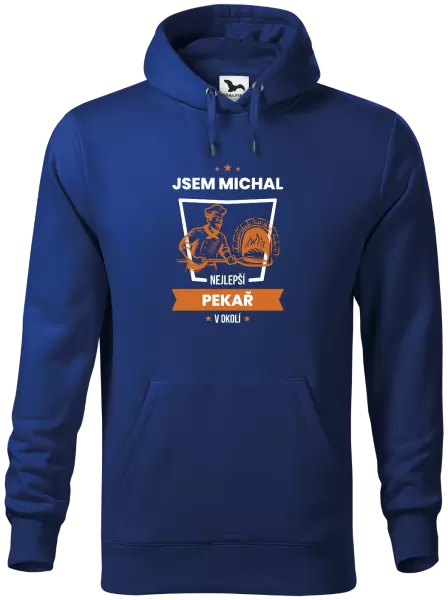Pánská mikina Nejlepší v okolí - pekař