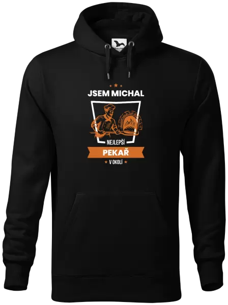 Pánská mikina Nejlepší v okolí - pekař