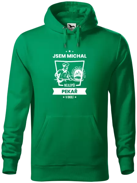 Pánská mikina Nejlepší v okolí - pekař