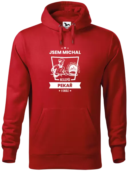 Pánská mikina Nejlepší v okolí - pekař