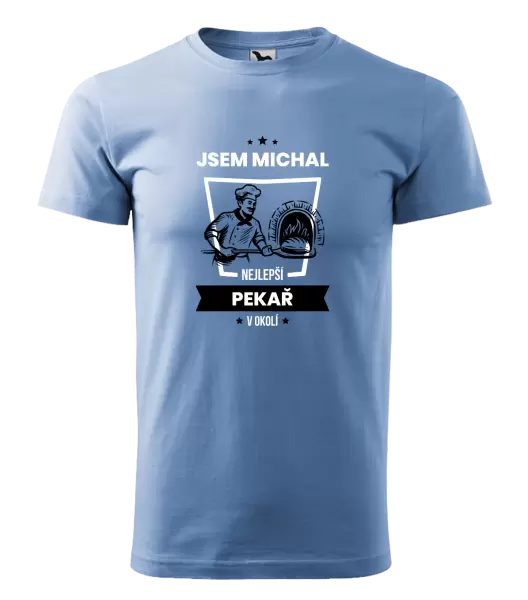 Pánské tričko Nejlepší v okolí - pekař