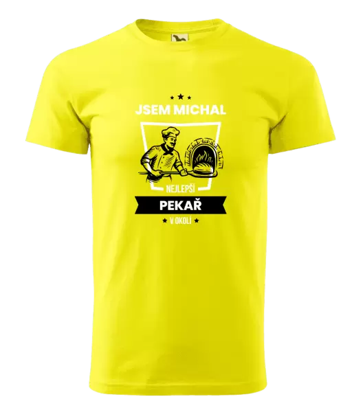 Pánské tričko Nejlepší v okolí - pekař