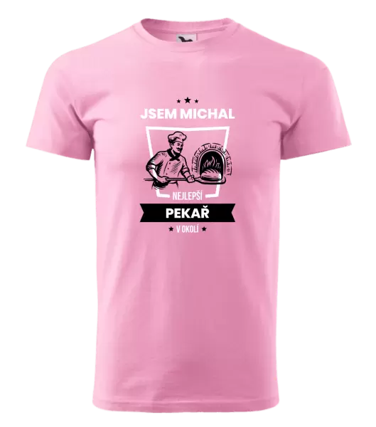 Pánské tričko Nejlepší v okolí - pekař