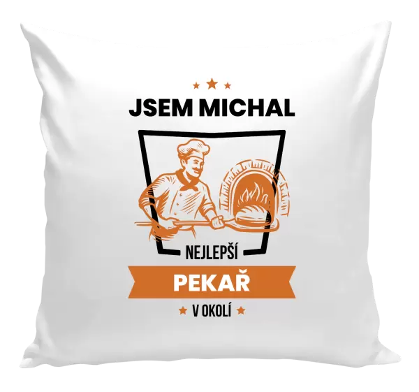 Polštář Nejlepší v okolí - pekař