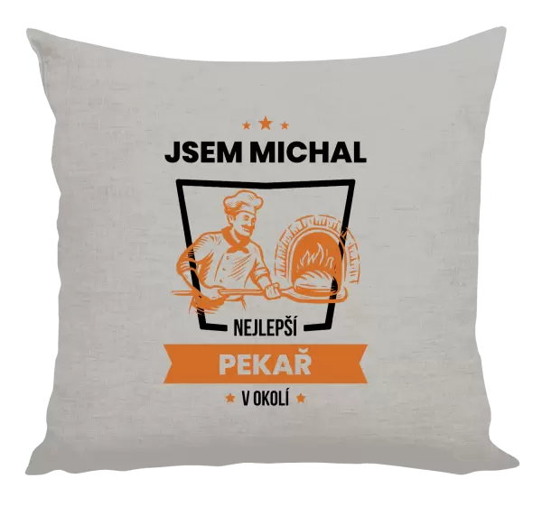 Polštář Nejlepší v okolí - pekař