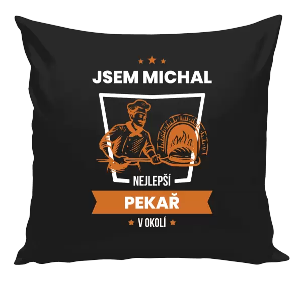 Polštář Nejlepší v okolí - pekař