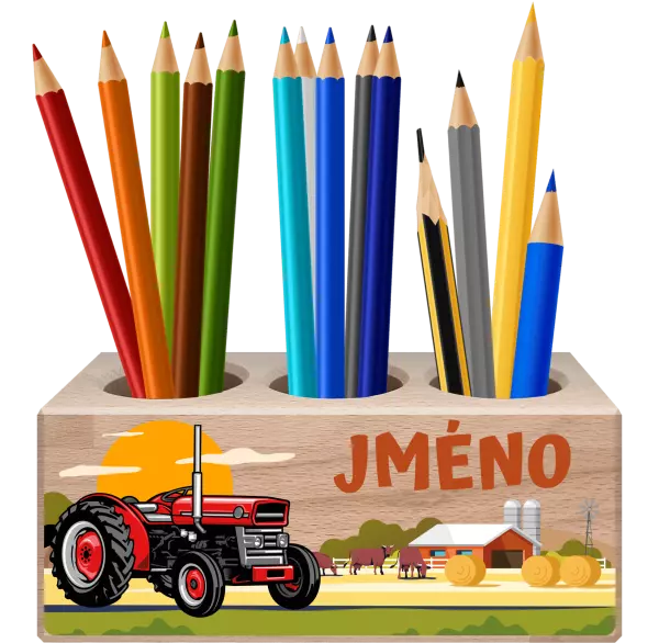 Pastelkovník Traktor na farmě se jménem