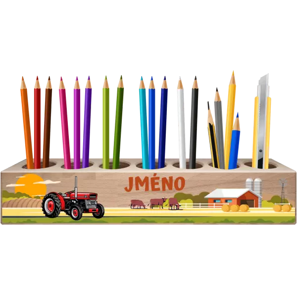 Pastelkovník Traktor na farmě se jménem