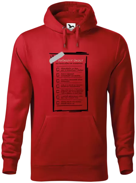 Pánská mikina Úkoly na rozlučku