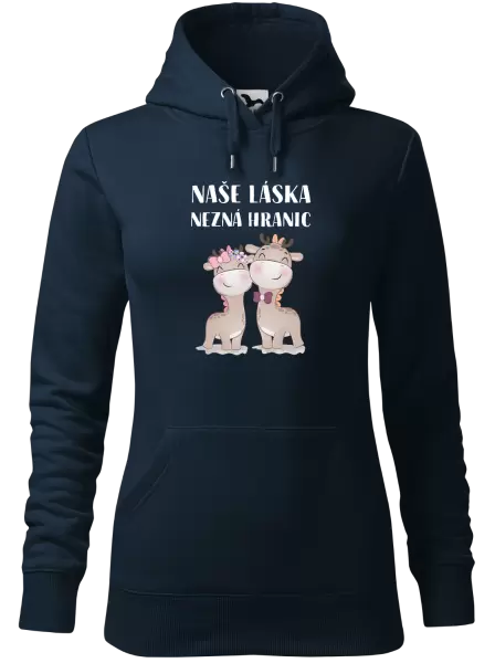 Dámská mikina Naše láska nezná hranic