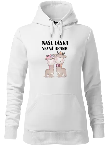 Dámská mikina Naše láska nezná hranic