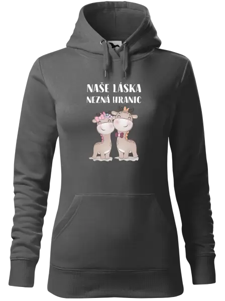 Dámská mikina Naše láska nezná hranic